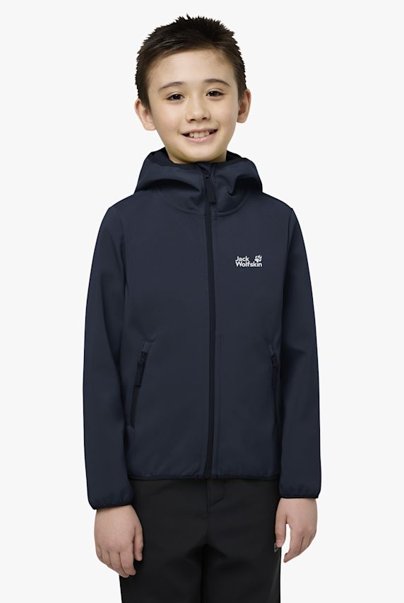 Jack Wolfskin Fourwinds veste softshell enfants Bleu 44040 1
