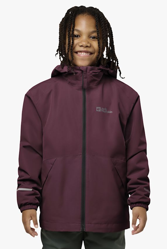 Jack Wolfskin Iceland 3in1 Kinder Outdoorjacke Rot 43980 1