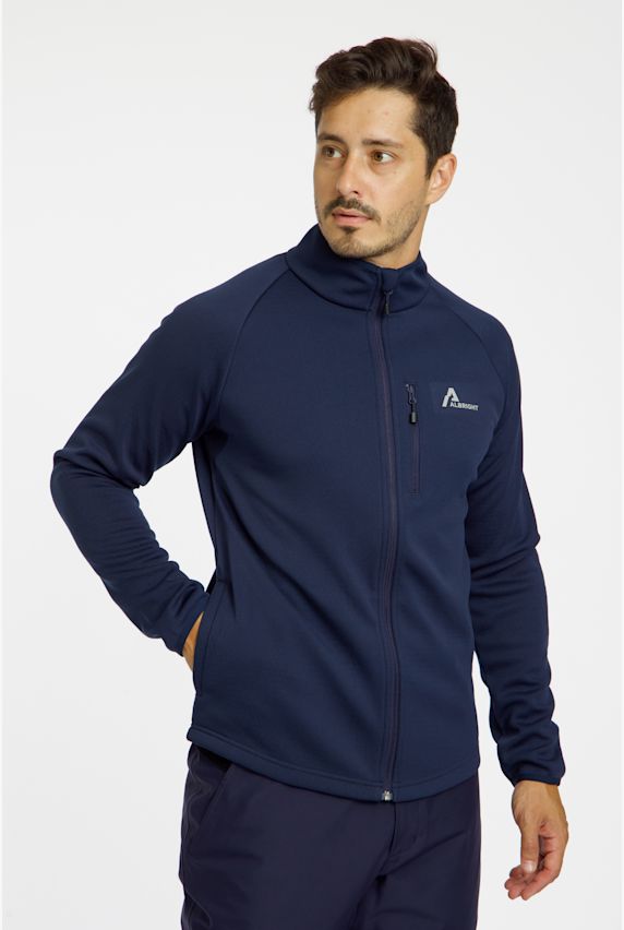 ALBRIGHT Herren Midlayer Blau 54951 1