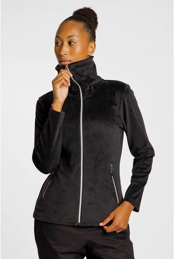ALBRIGHT Val D’Isere Midlayer midlayer donna Nero 44051 1