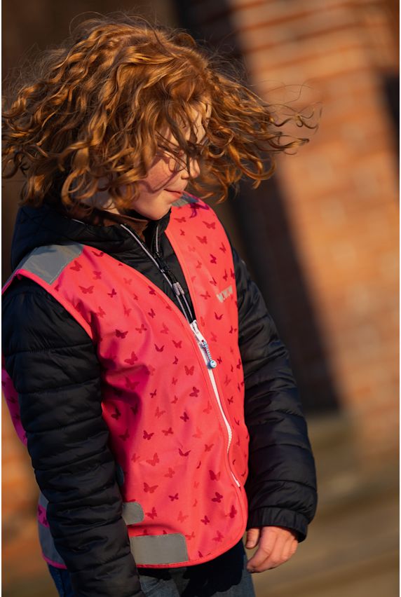 Wowow Nutty gilet réfléchissant enfants Pink 44052 1