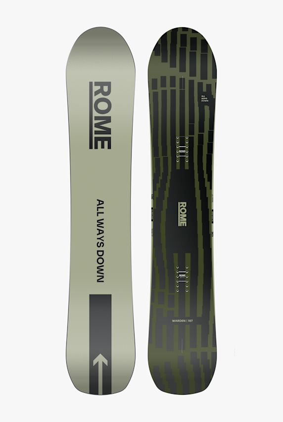 Rome Warden snowboard 25/26 Vert 44105 1