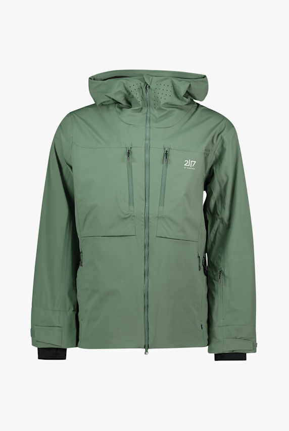 2117 OF SWEDEN Njarg 3L Herren giacca da freeride uomo Verde 44138 1