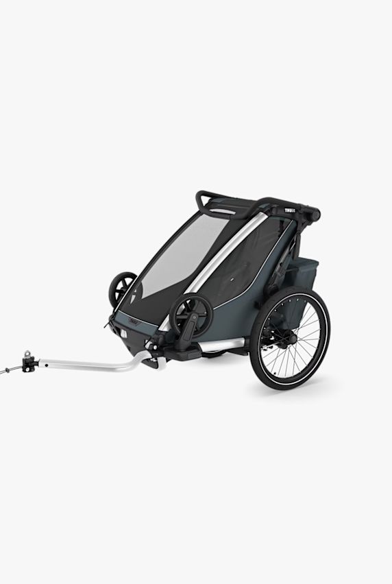 Thule Chariot Cross 2 Single Fahrradanhänger Grau 44162 1