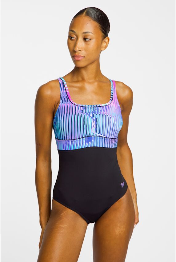 speedo Shaping Contoure Eclipse maillot de bain femmes Bleu 55182 1