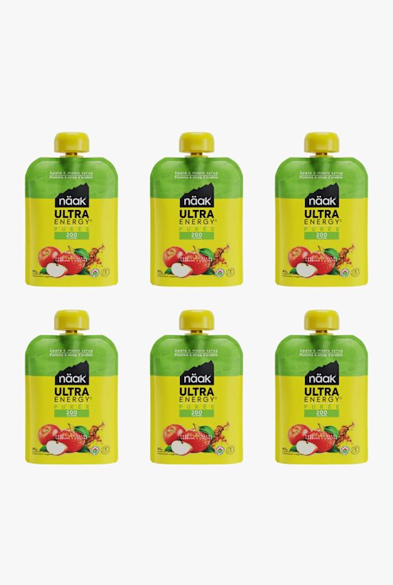 näak Ultra Energy™ Apple & Maple Syrup 6 x 90 g smoothie gel Vert 44728 1