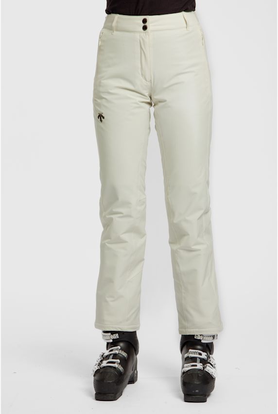 descente Insulated pantaloni da sci donna Bianco 44304 1