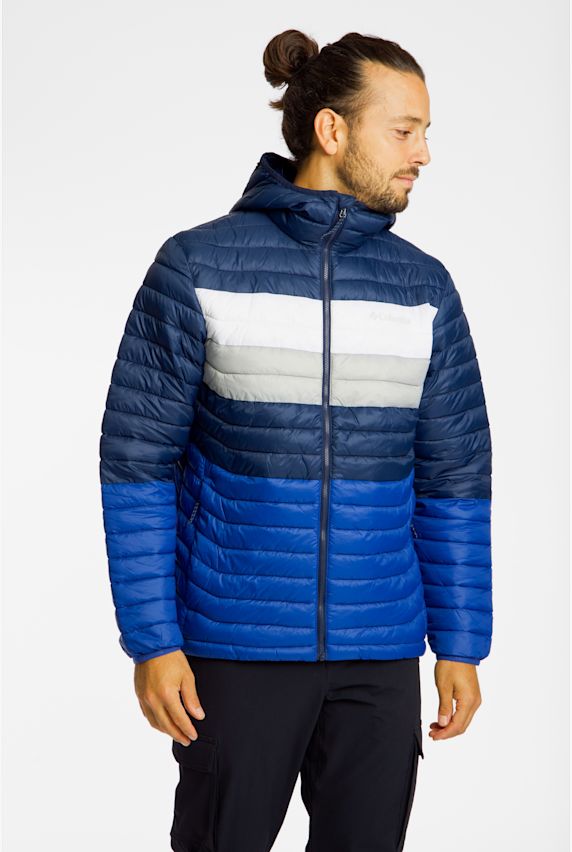 Columbia Powder Pass™ Hooded giacca outdoor uomo Blu 44355 1