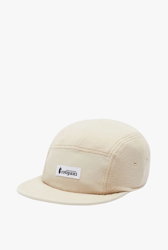 Cotopaxi Fleece 5-Panel Cap Weiss 44363 1