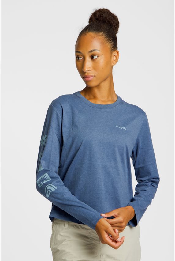 Cotopaxi Sky To Sea Damen Longsleeve Blau 44385 1