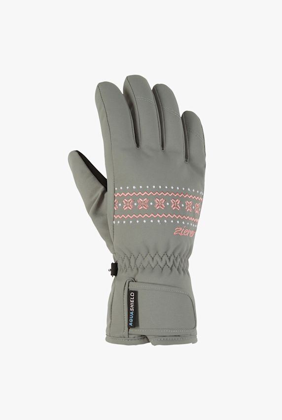ziener LAILLA-Z AS® Kinder Skihandschuh Grün 56802 1
