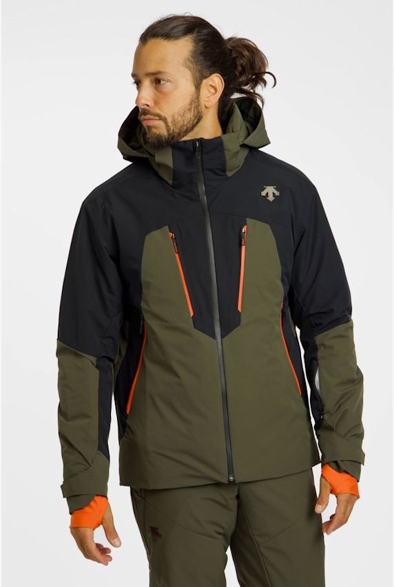 descente Insulated Herren Skijacke Grün 44522 1