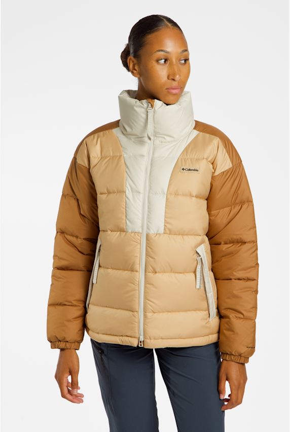 Columbia Pike Lake™ Puffer Damen Winterjacke Beige 44514 1