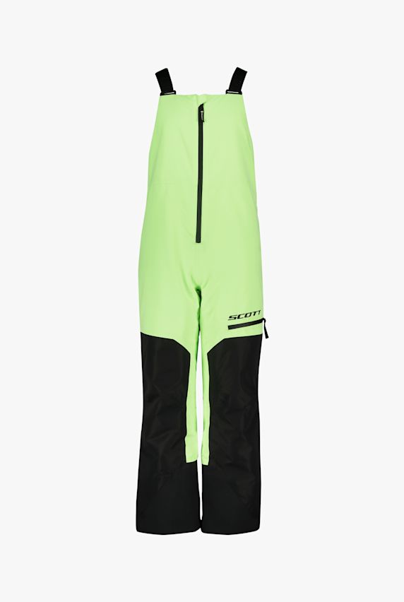 SCOTT Vertic Bib pantalon de ski enfants Jaune 44592 1