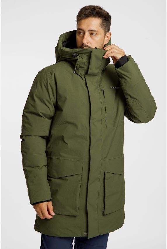 Didriksons Akilles giacca outdoor uomo Verde 44627 1