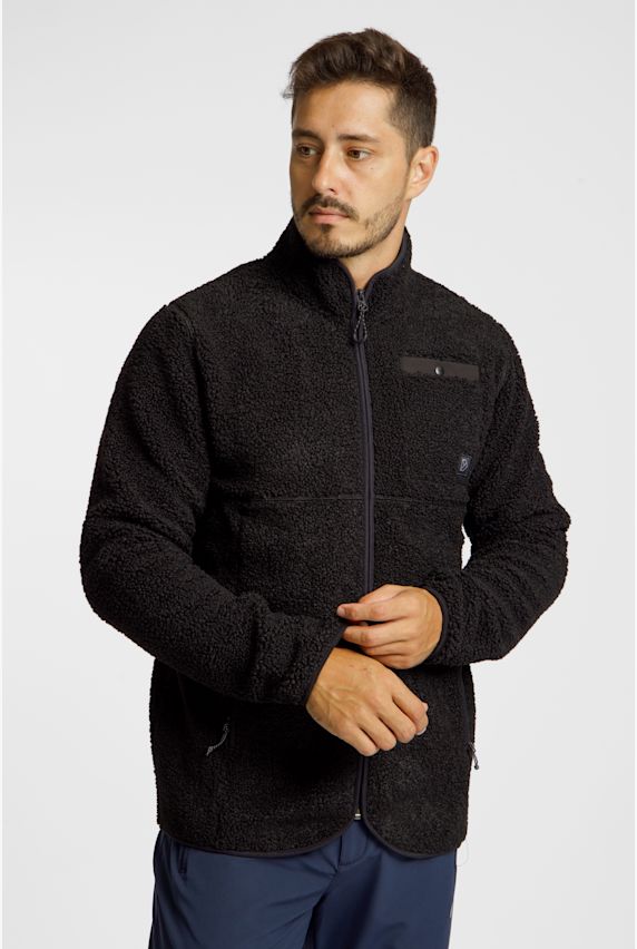 Didriksons Phoenix Herren Midlayer Schwarz 44616 1