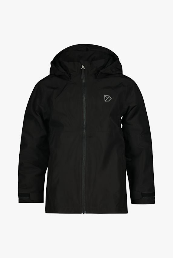 Didriksons Piko giacca outdoor bambini Nero 45519 1