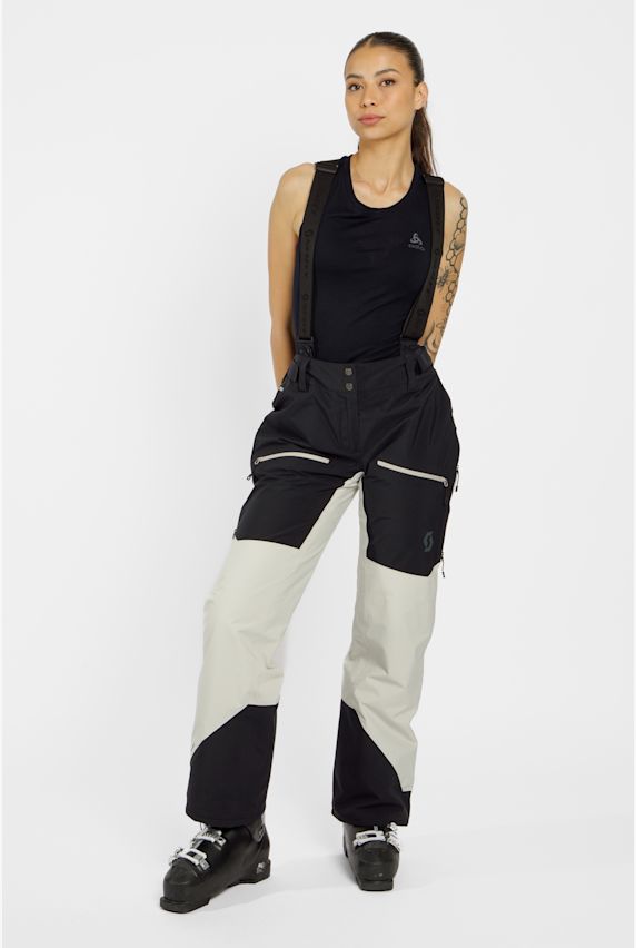 SCOTT Vertic 2L Gore-Tex® pantalon de ski de randonnée femmes Noir 44745 1