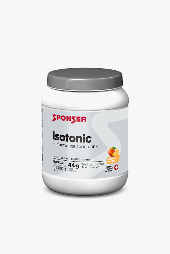 Sponser Isotonic Peach 1000 g boisson en poudre Blanc 44768 1