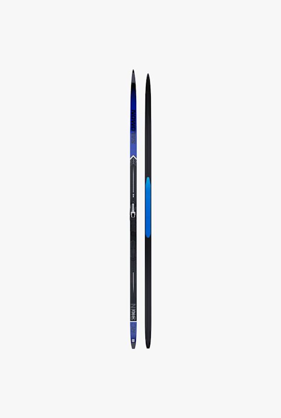 Salomon RC8 eSkin Med Langlaufski Set 25/26 Blau 44872 1