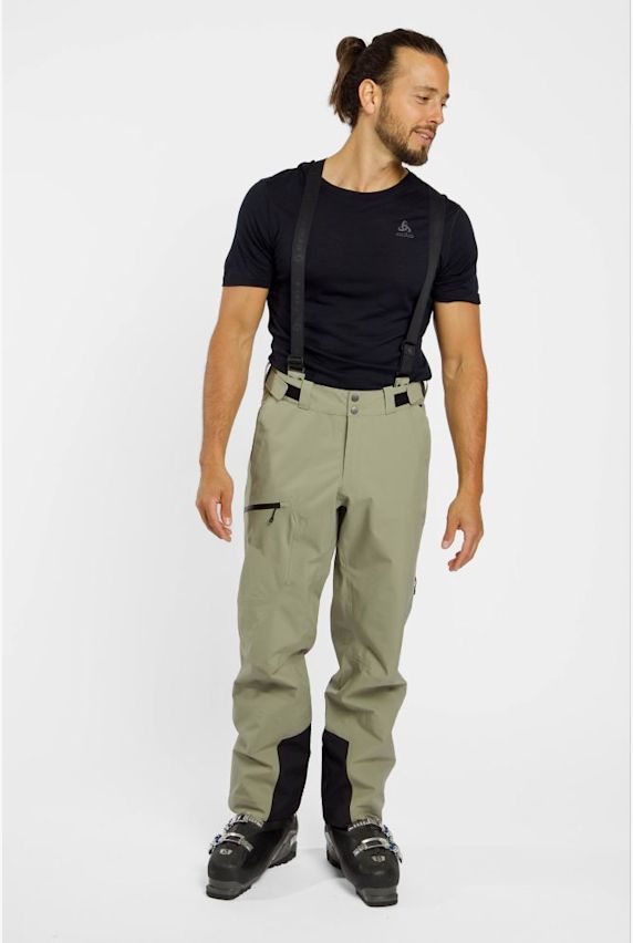 SCOTT Explorair 3L pantalon de ski de randonnée hommes Beige 44883 1