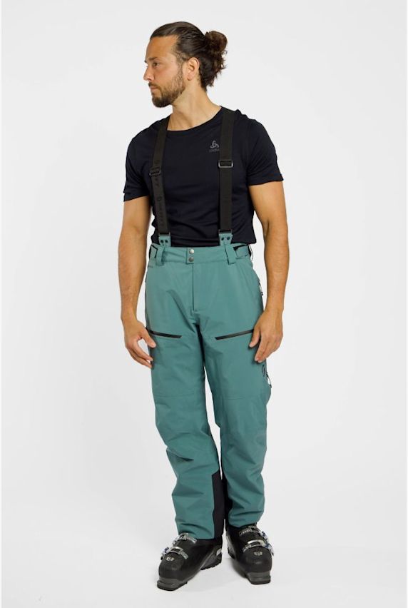 SCOTT Vertic 2L Gore-Tex® pantalon de ski de randonnée hommes Vert 44914 1