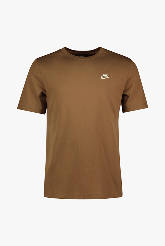 Nike Club Herren T-Shirt Braun 44960 1