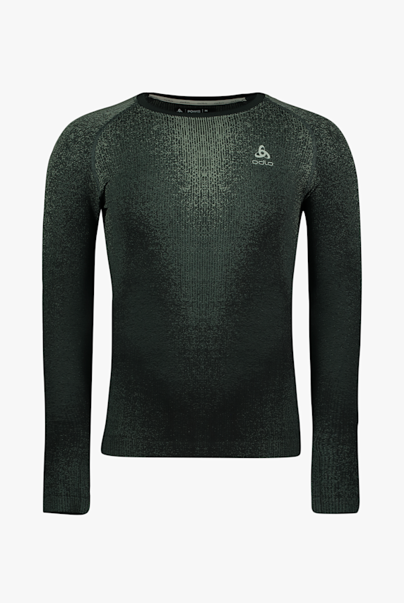 Odlo Performance Blackcomb Warm manche longue thermique hommes Gris 45049 1