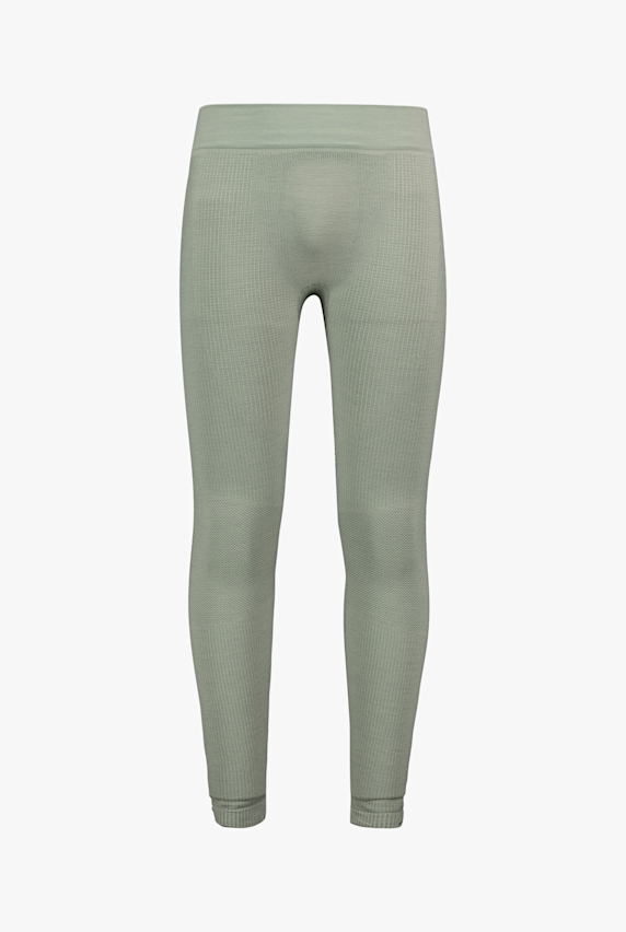 Odlo Seamless Performance Wool Herren Thermohose Grün 45052 1