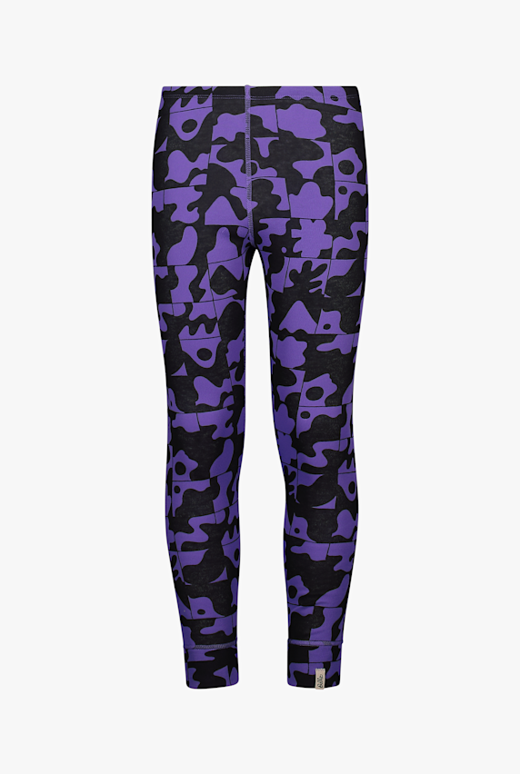 Odlo Active Warm Graphic pantalon thermique enfants Violet 45044 1