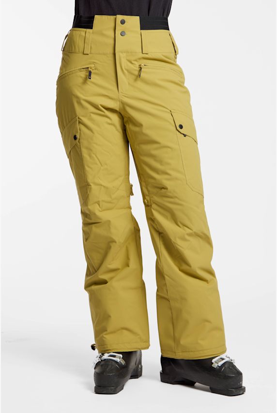 Roxy Passive Lines P pantalon de ski/snowboard femmes Jaune 45159 1