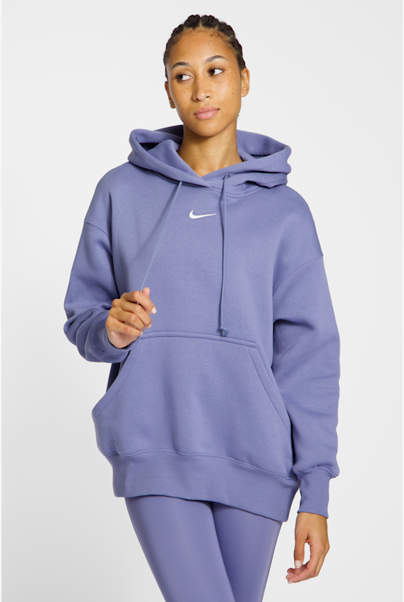 Nike Phoenix Fleece Oversized hoodie femmes Violet 45632 1