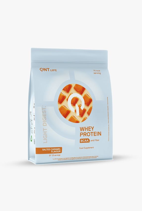 QNT Light Digest Whey Salted Caramel 500 g polvere proteica Bianco 45376 1
