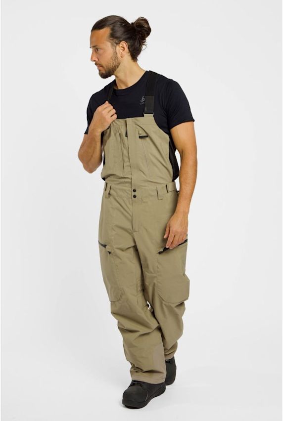 Quiksilver Altostratus Stretch Bib Gore-Tex® pantalon de ski/snowboard hommes Beige 45380 1