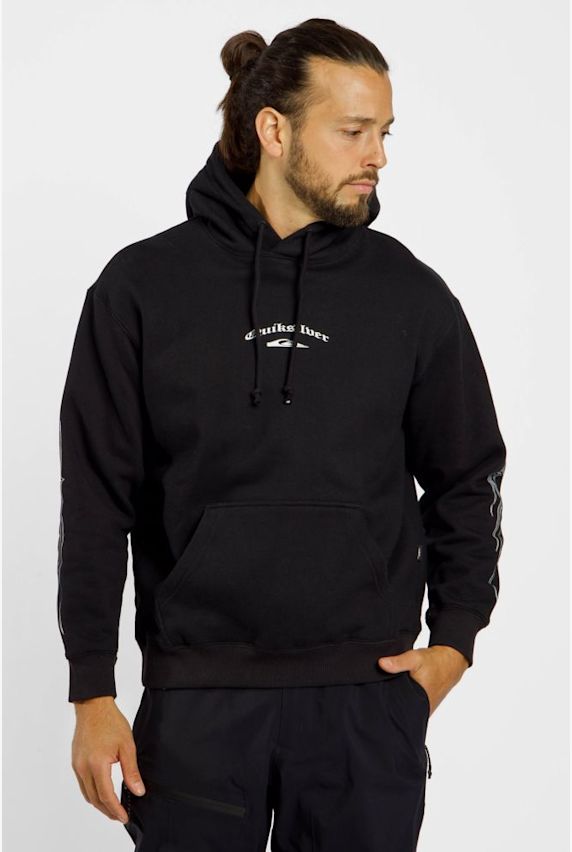 Quiksilver Stretch Tribal Herren Hoodie Schwarz 45411 1