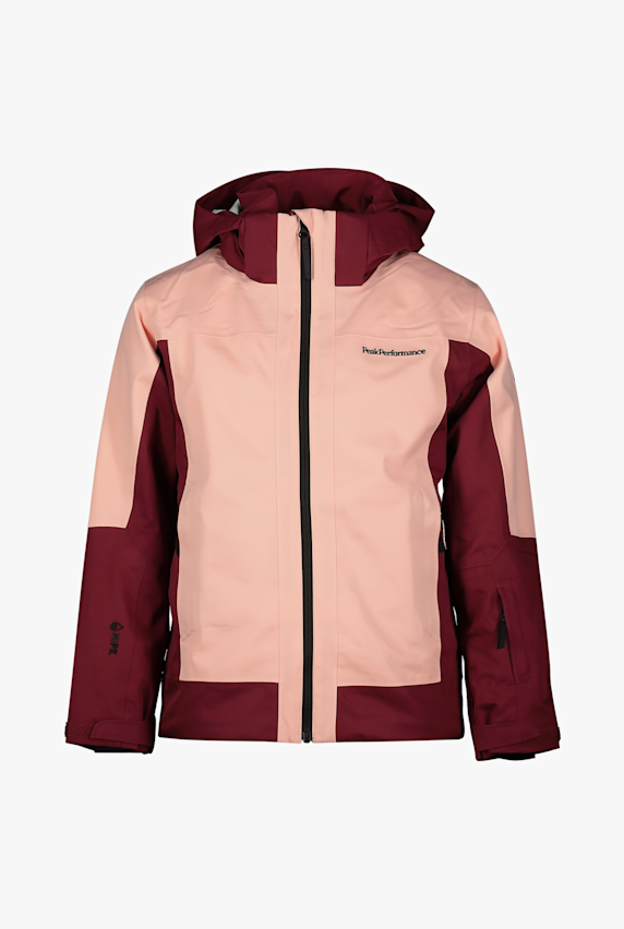 PEAK PERFORMANCE Rider HIPE® 2L Insulated veste de ski filles Rose 45667 1