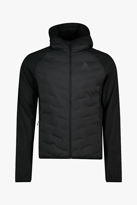 Odlo Zeroweight Insulator Hybrid Herren Midlayer Schwarz 45735 1