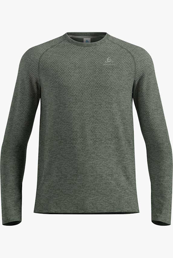 Odlo Essentials Seamless longsleeve uomo Verde 45752 1