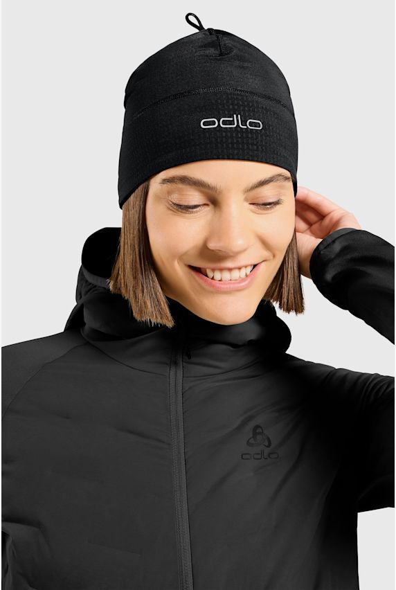 Odlo Polyknit Warm Reflective bonnet Noir 45764 1