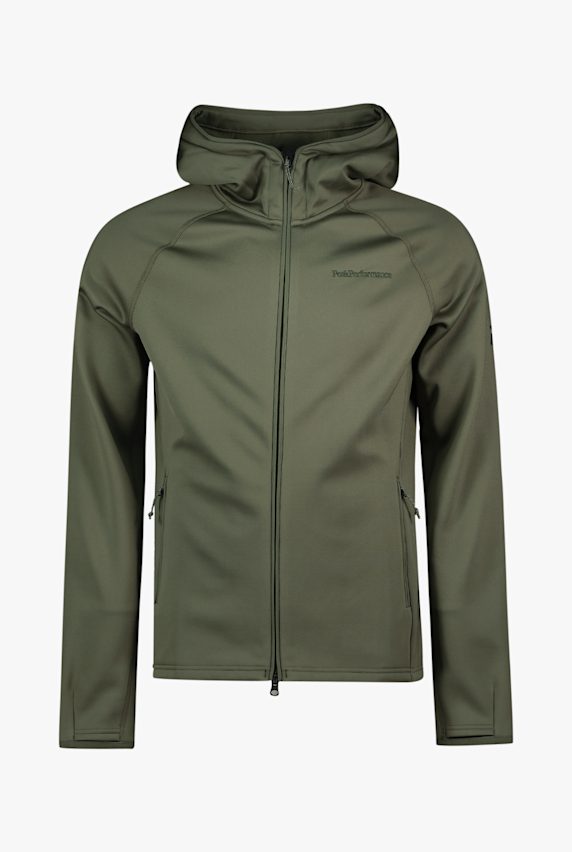 PEAK PERFORMANCE Zip Hood midlayer uomo Verde 45746 1