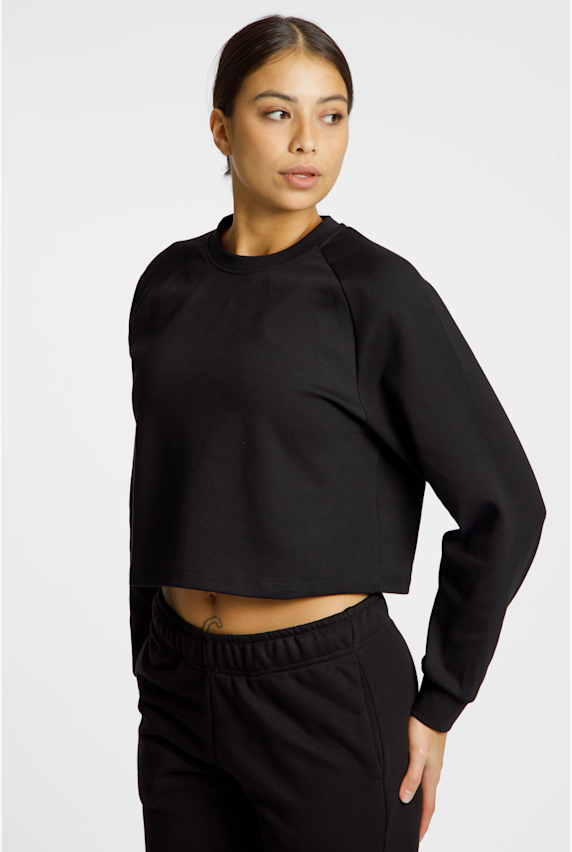 POWERZONE Crop maglioni donna Nero 46678 1