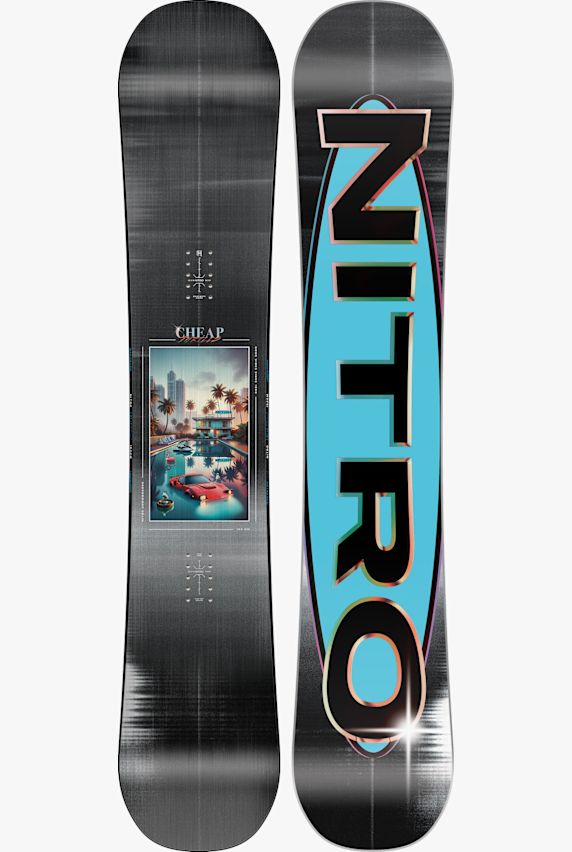 Nitro Cheap Thrills Snowboard 25/26 Schwarz 45886 1