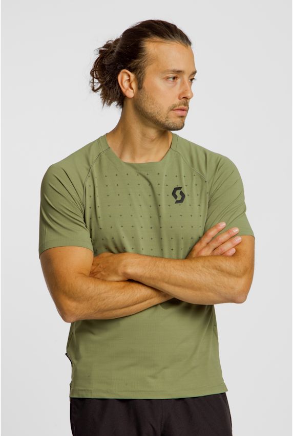 SCOTT Trail Vertic Pro maillot de bike hommes Vert 45888 1