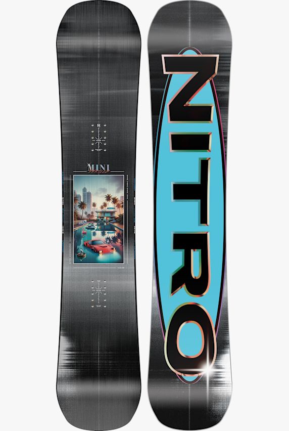 Nitro Mini Thrills Kinder Snowboard Schwarz 46424 1