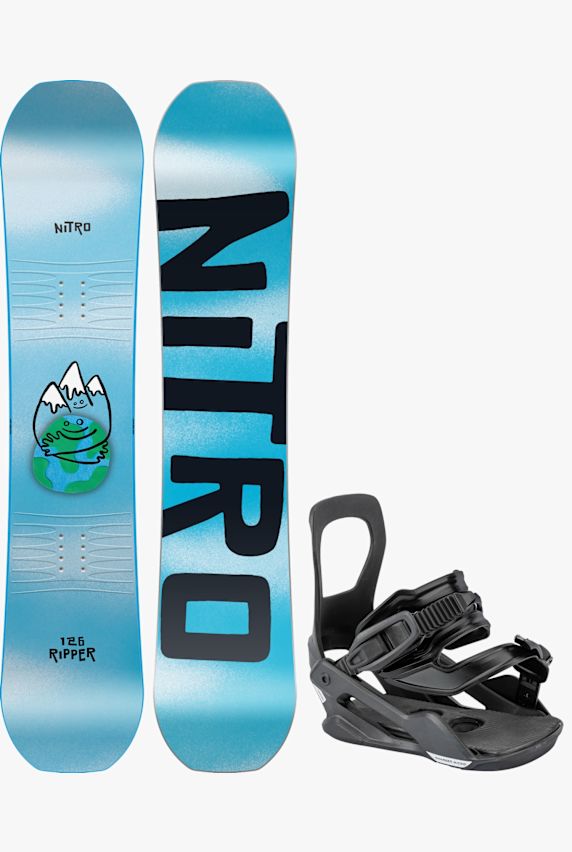 Nitro Ripper 126 snowboard set enfants 26/27 Bleu 46000 1