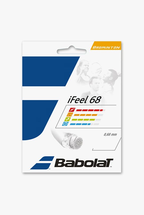Babolat I-Feel 0.68 10.2 m corde pour raquette de badminton Noir 46038 1