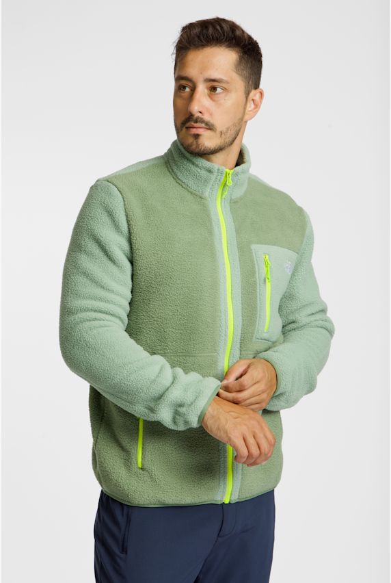 The North Face Yumiori Full-Zip midlayer uomo Verde 46047 1