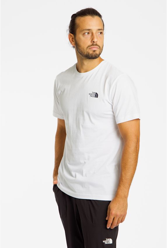 The North Face Vertical Logo t-shirt uomo Bianco 46046 1