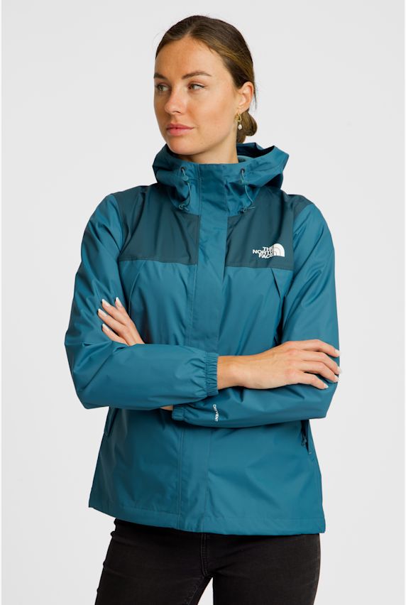 The North Face Antora Damen Outdoorjacke Türkis 46055 1