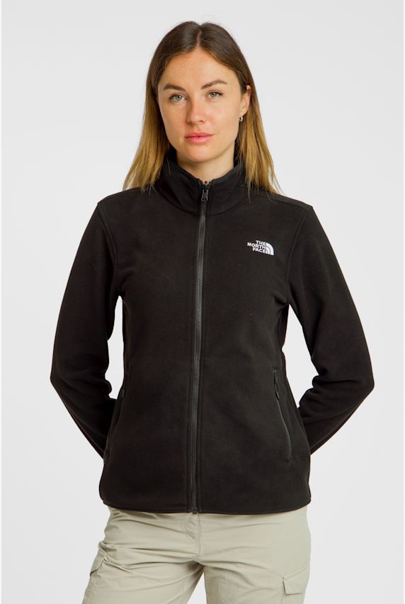 The North Face Glacier Fleece midlayer femmes Noir 46078 1